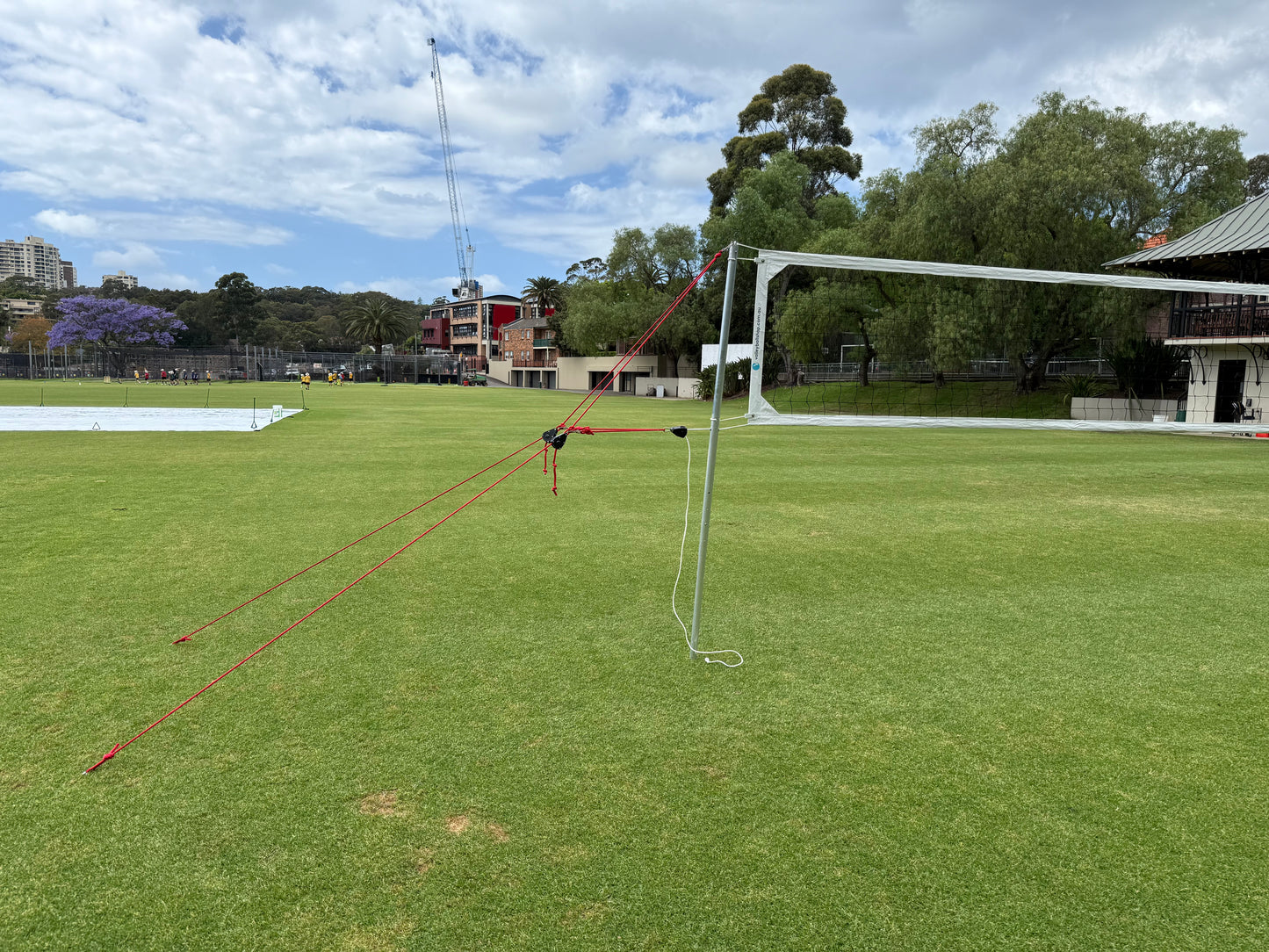 Grass Volleyball Net – VS-HD Portable Competition System