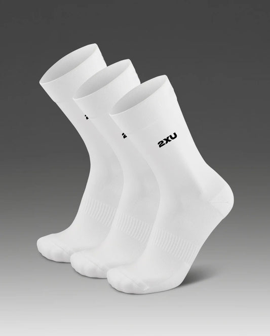 2XU Cotton Crew Socks 3 Pack