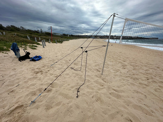 Beach Volleyball Net – VS-HD Competition Portable System