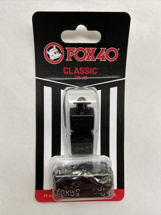 FOX 40 CLASSIC WHISTLE + LANYARD