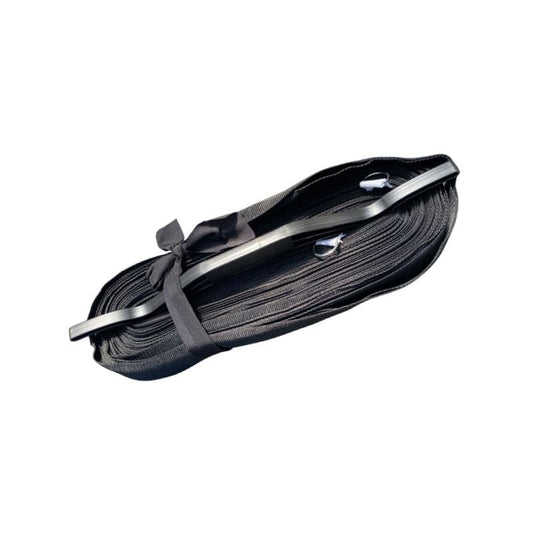 Volleyball Court Boundary Lines (9m × 9m × 50mm lines) Black