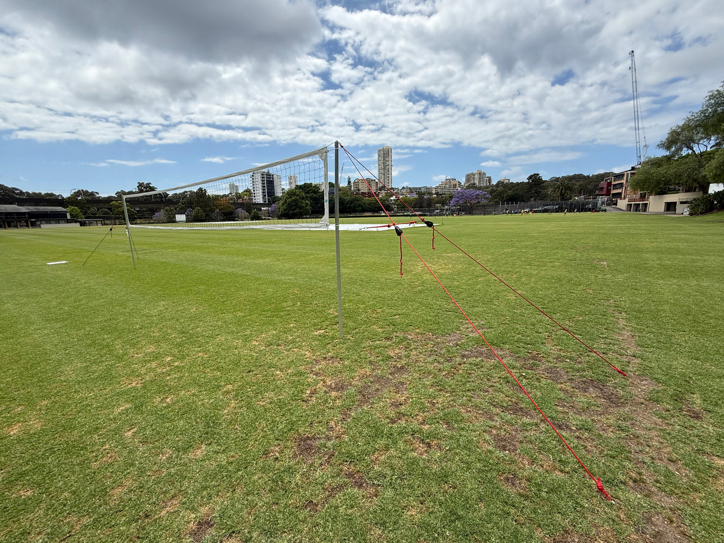 Grass Volleyball Net – VS-HD Portable Competition System