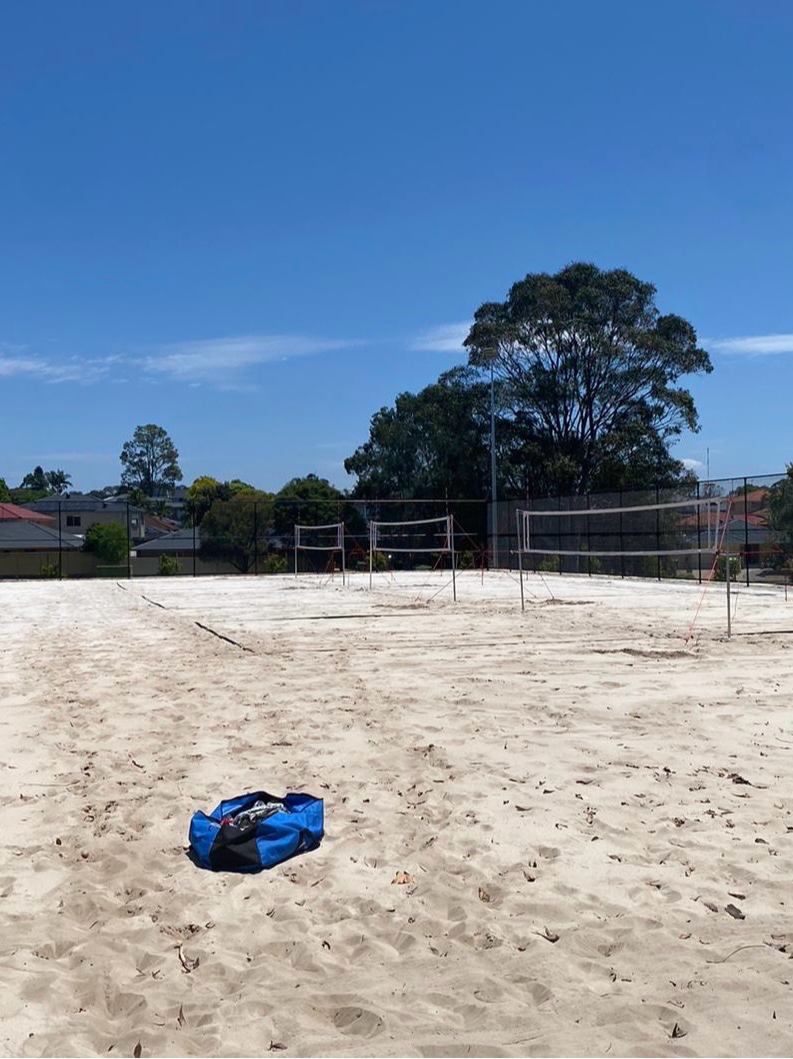 Beach Volleyball Net – VS-HD Competition Portable System