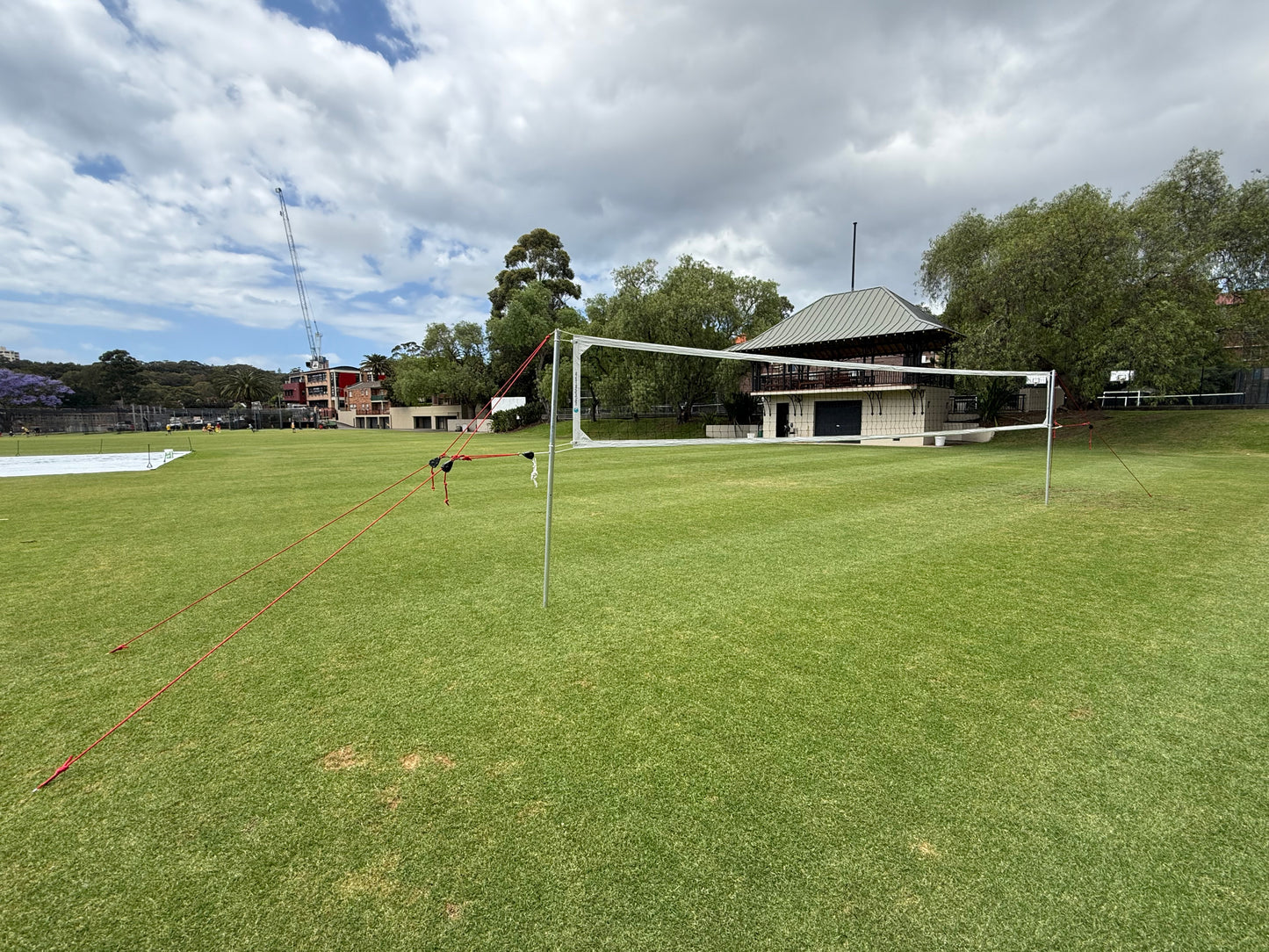 Grass Volleyball Net – VS-HD Portable Competition System