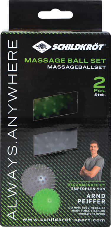 SCHILDKROT FITNESS MASSAGE BALL 2PK