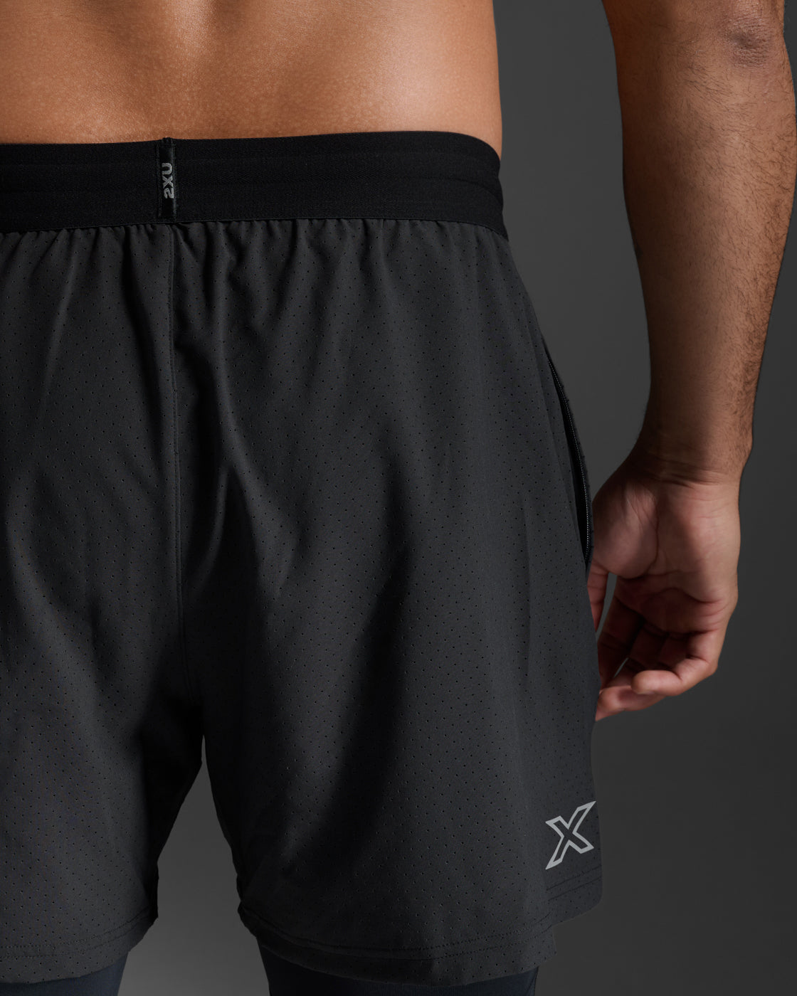 2XU Men's Aero 2-in-1 5 Inch Shorts