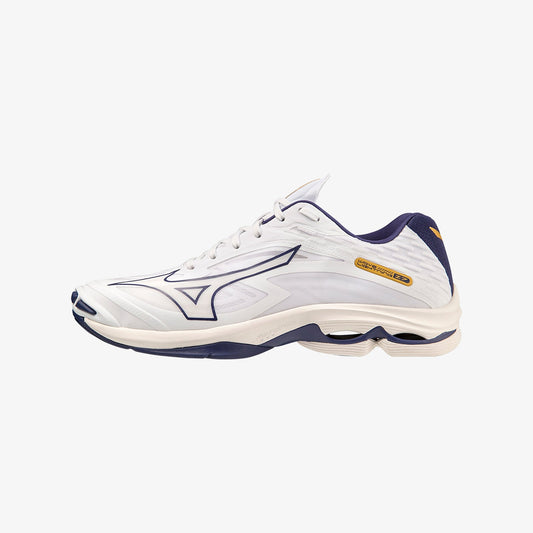 Mizuno Wave Lightning Z7 White / Blue Ribbon / MP Gold