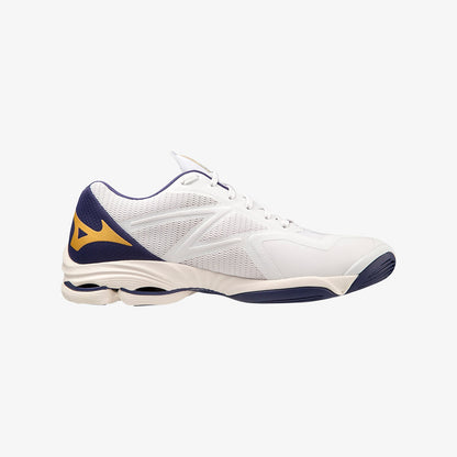 Mizuno Wave Lightning Z7 White / Blue Ribbon / MP Gold