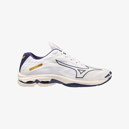 Mizuno Wave Lightning Z7 White / Blue Ribbon / MP Gold