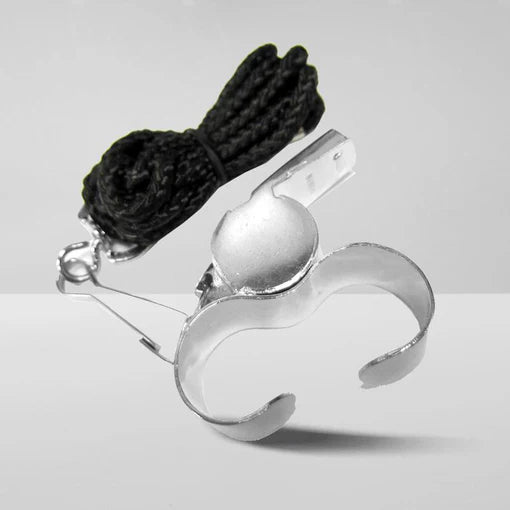 Summit finger grip whistle