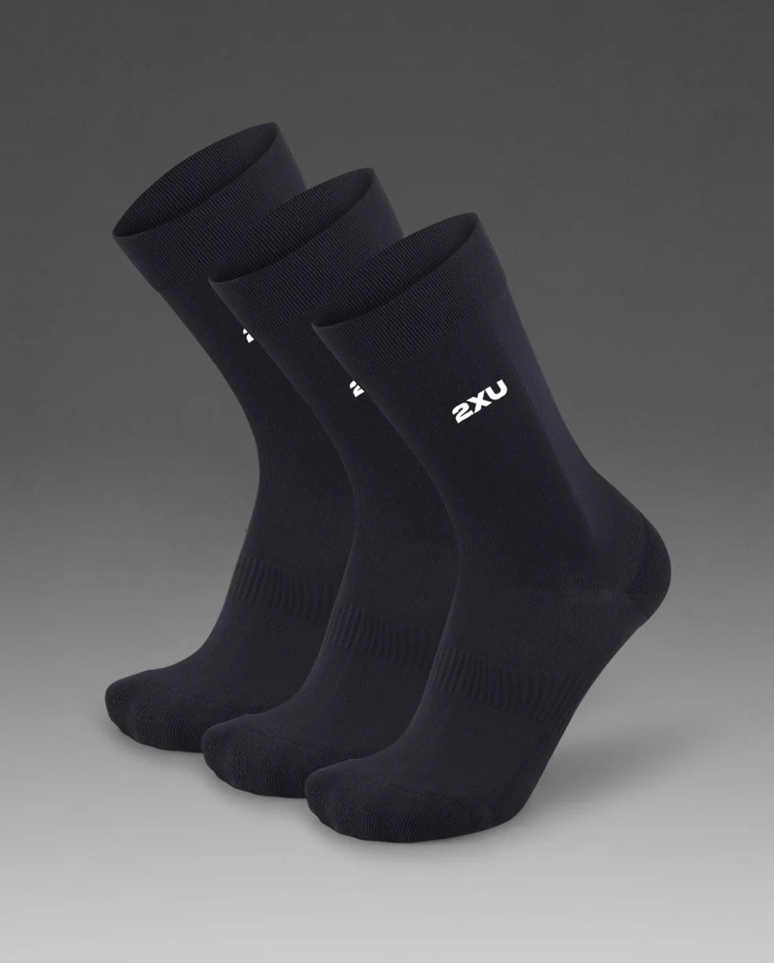2XU Cotton Crew Socks 3 Pack