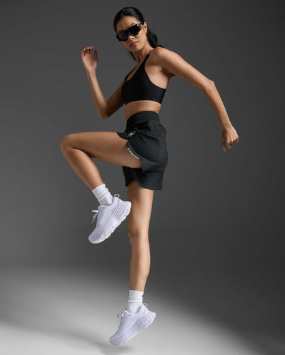 2XU Aero Hi-Rise 4 Inch Shorts