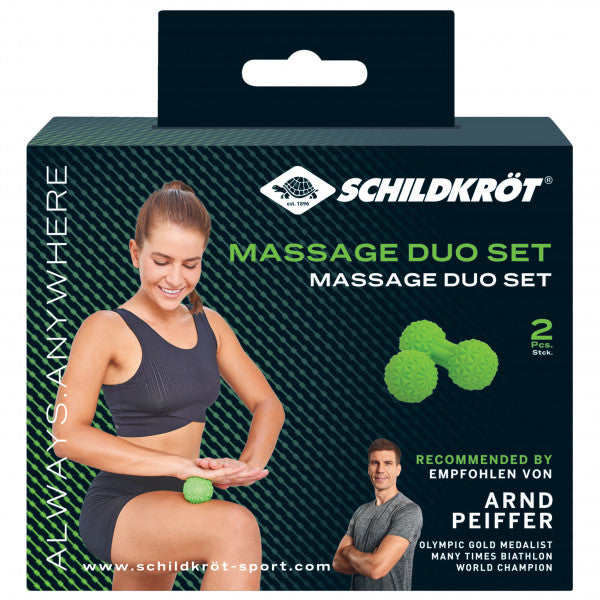 SCHILDKROT FITNESS MASSAGE DUO SET