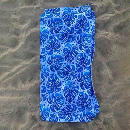 Blue Jungle Beach Towel