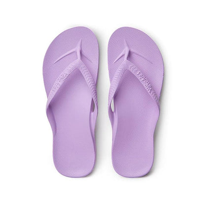 Archies Lilac Arch Support Thongs