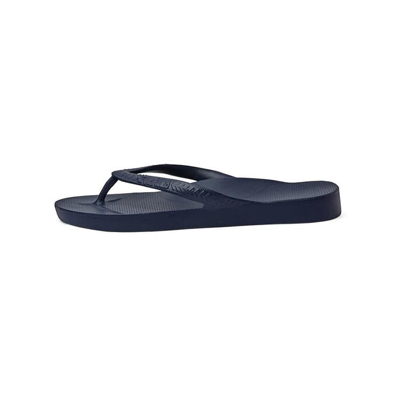 Archies Navy Arch Support Thongs