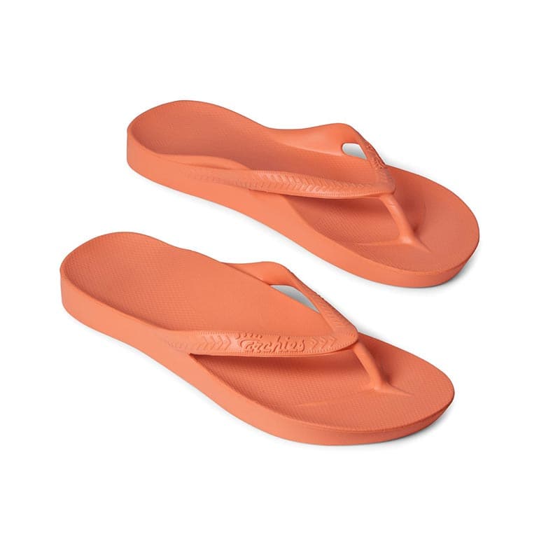 Archies Peach Arch Support Thongs